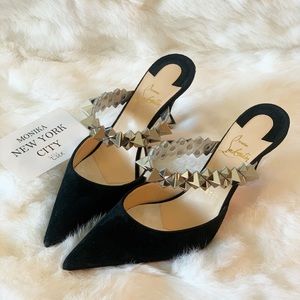 Authentic Christian Louboutin Planet Choc 80 Heel